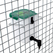 Поилка за Зайци и Гризачи - комплект + нипел и съд - 500 мл. - Kerbl Поилка за Зайци и Гризачи - комплект + нипел и съд - 500 мл. - Kerbl